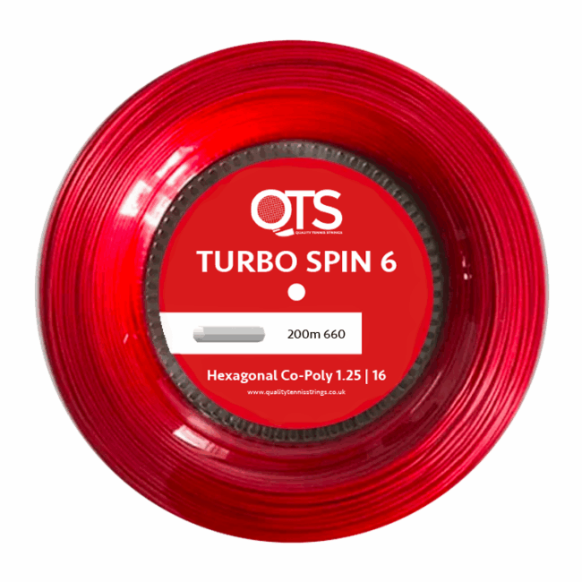 Turbo Spin 6 (TS6) 1.25 & 1.30 Co-Polyester 200m