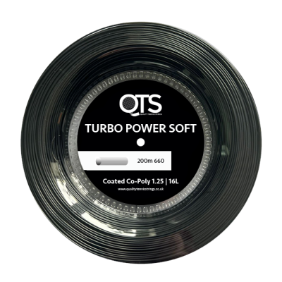 Turbo Power Soft coated co-poly tennis string
