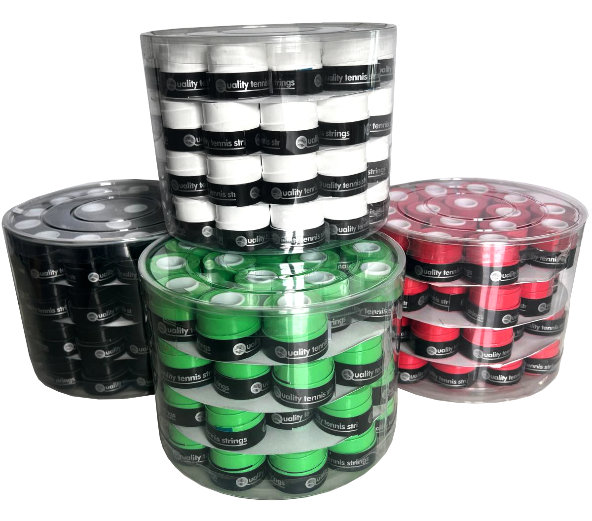 Tennis Racquet Overgrips - Professional Grade - Tubs (60 per tub)